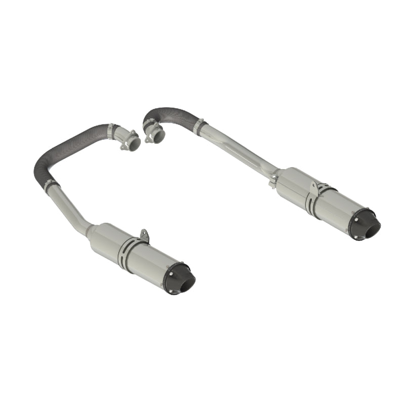MBRP 11-14 Polaris RZR 900 (All Models) Complete Dual Exhaust System Headers-Back - AT-9514PT