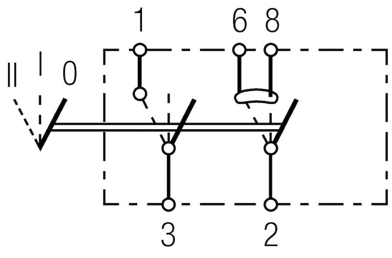 Hella Switch On/On/Off W/O Location Light - 007832451