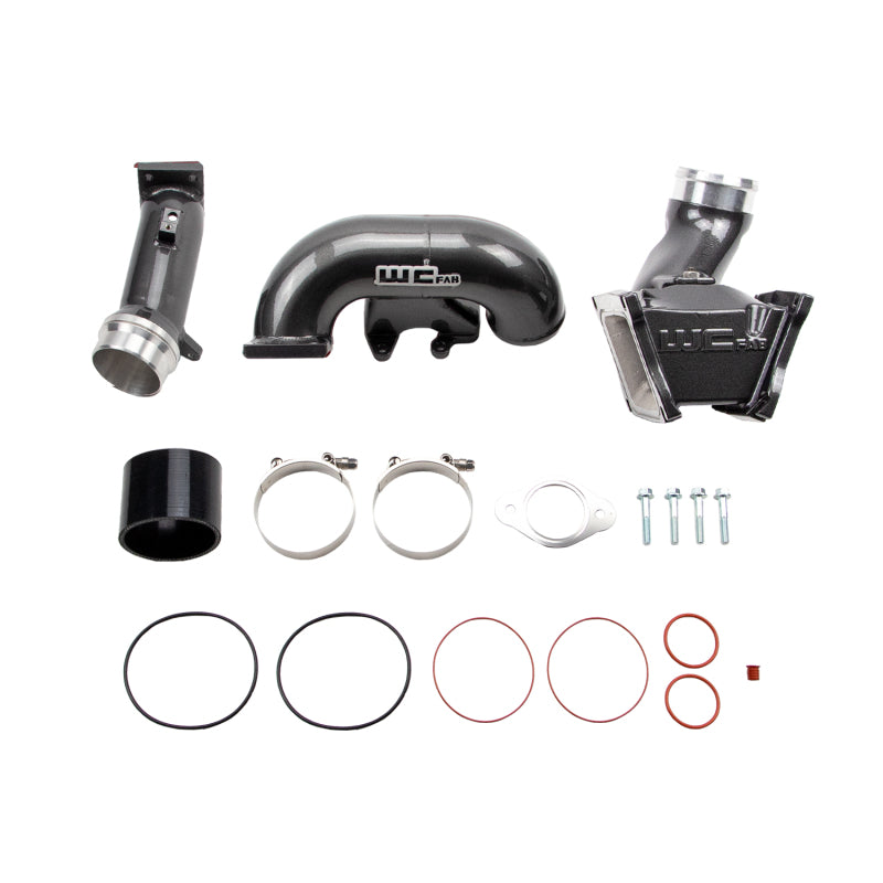 Wehrli 06-07 GM Duramax LBZ 3in Y-Bridge Kit - Sparkle Copper - WCF100163-SC