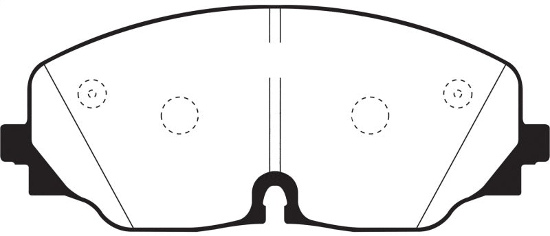 EBC 2017+ Volkswagen Atlas 2.0L Turbo Yellowstuff Front Brake Pads - DP43087R