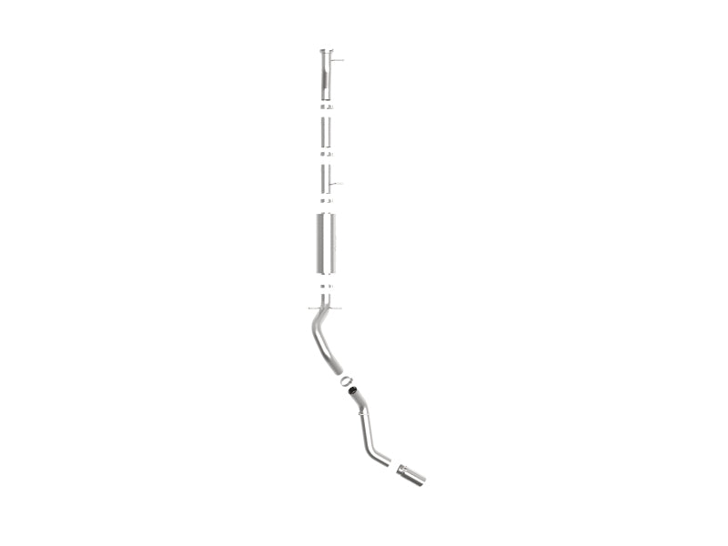 aFe Apollo GT Series 3in 409SS Cat-Back Exhaust w/ Polished Tip 2020 GM 2500/3500HD V8 6.6L L8T - 49-44122-P