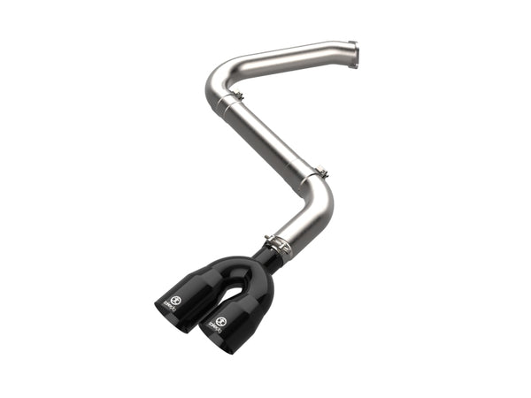 aFe Takeda 21-25 Hyundai Elantra 1.6L (t) 3in. SS Axle-Back Exhaust System w/Black Tips - 49-37045-B