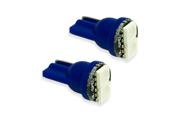Diode Dynamics 194 LED Bulb SMD2 LED - Blue (Pair) - DD0033P for 2002-2018 BMW 3 Series - front view