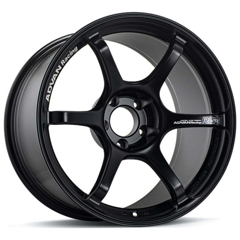 Advan RG-4 17X7.0 / +42 / 4x100 - Semi Gloss Black - YA47E42ASB