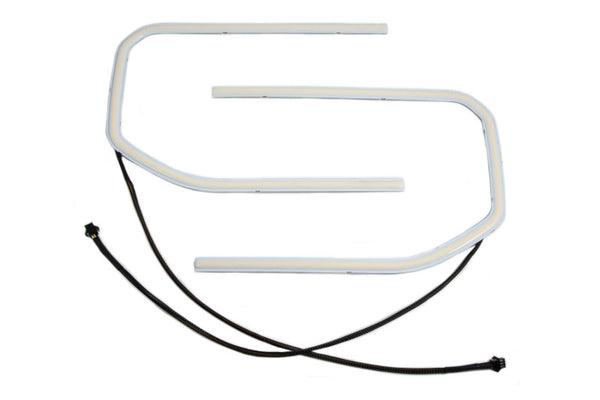 Diode Dynamics GMC Sierra LED Halos Switchback 16-18 Sierra 1500 - DD2177 for 2016-2018 GMC Sierra 1500 - front view