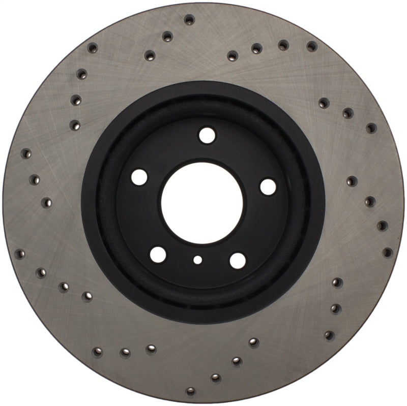 StopTech 08-09 Infiniti EX35 / 05-08 G35 / 09 G37 / 06-09 M35/M45 Drilled Left Front Rotor - 128.42080L