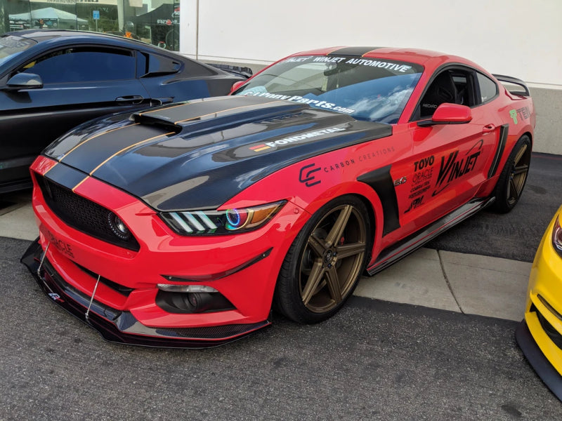 Oracle 15-17 Ford Mustang V6/GT/Shelby Dynamic DRL  w/ Halo Kit - ColorSHIFT - Dynamic SEE WARRANTY - 1335-332