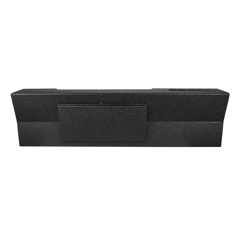 DS18 2x 12in Shallow Down Firing Underseat Ported Box Subwoofer Enclosure- Black Spray Paint Finish - EBM-DFPFORD09-2X12 - additional view 2