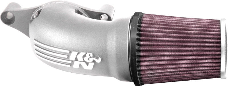 K&amp;N 17-18 Harley Davidson Touring Models Performance Air Intake System Silver - 57-1139S