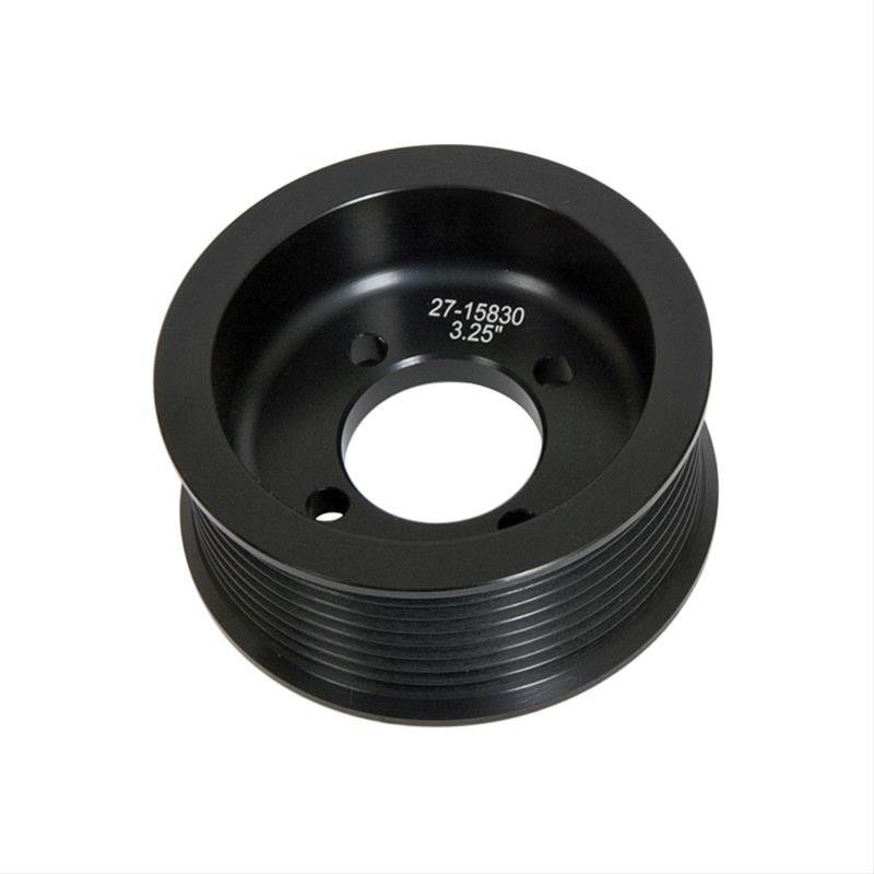 Edelbrock Pulley SC E-Force 3 250In 8 Rib Black - 15873