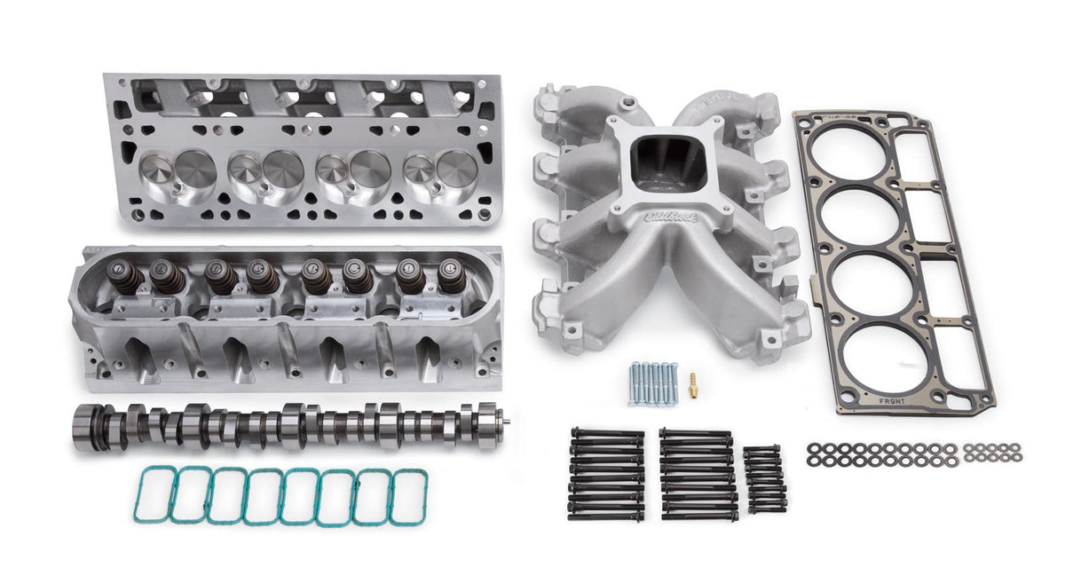 Edelbrock Power Package Top End Kit Victor Jr Series Chevrolet LS3 6.2L - 2070
