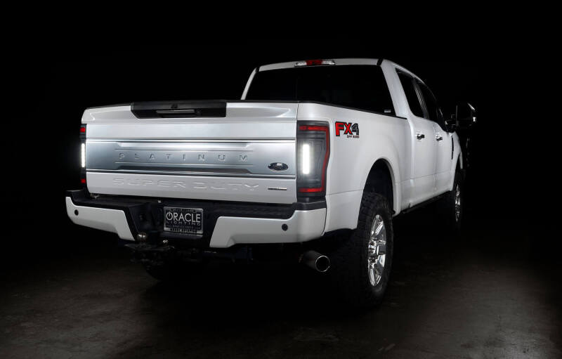 Oracle Lighting 17-22 Ford F-250/350 (Black Series) Flush Mount LED Tail Lights SEE WARRANTY - 5896-504-T