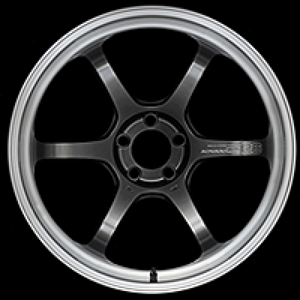 Advan R6 20x9.5 +35mm 5-114.3 Machining & Racing Hyper Black Wheel - YA60J35EHB by Advan