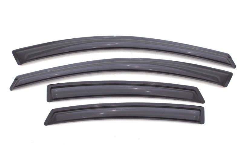 AVS 13-16 Dodge Dart Ventvisor Outside Mount Window Deflectors 4pc - Smoke - 94529
