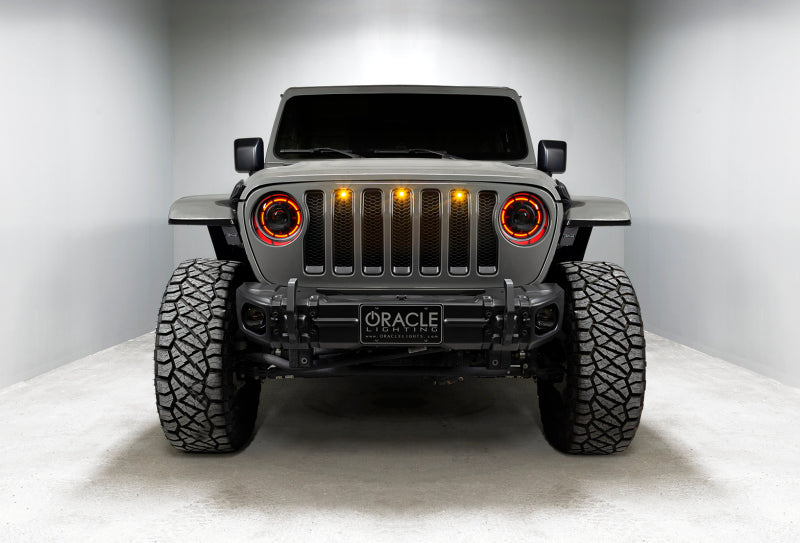 Oracle Oculus Bi-LED Projector Headlights for Jeep JL/Gladiator JT - w/ Simple Cntrl SEE WARRANTY - 5839-504-B