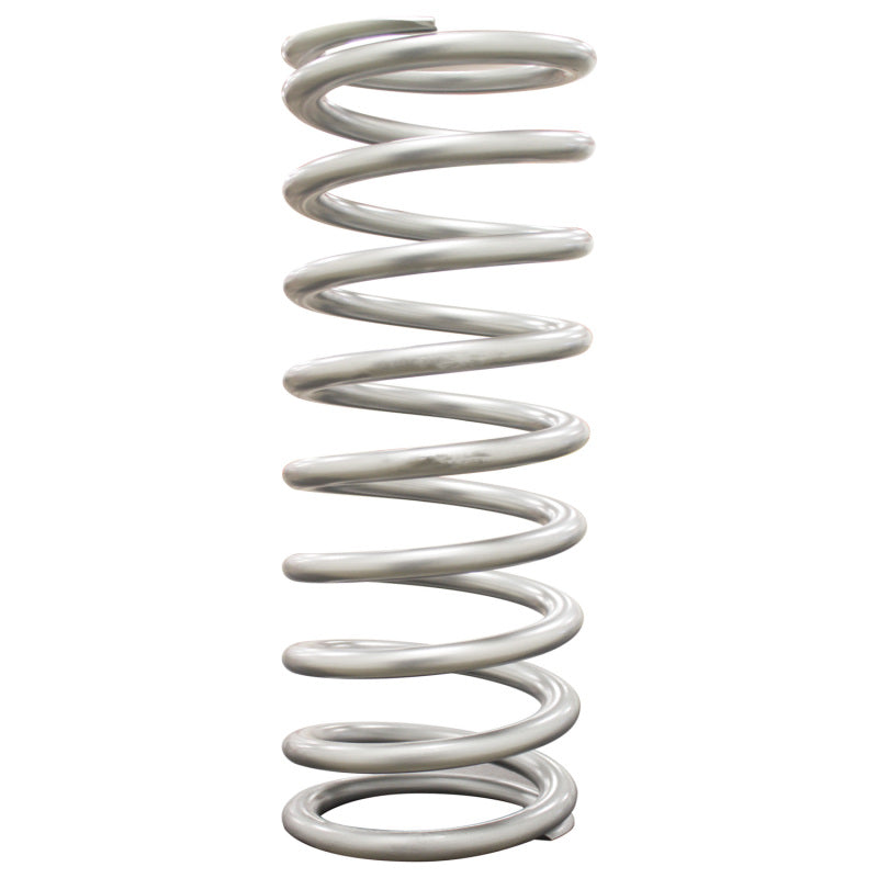 QA1 2-1/2in ID High Travel Spring - 12in Length x 350lbs/in - Silver Powder Coated - 12HT350