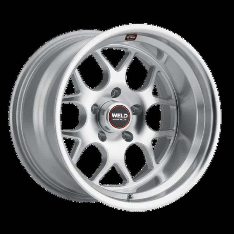 Weld Solana 20x8 / 5x120.65 BP / ET0 / 78.1mm Bore - Gloss Silver Mach