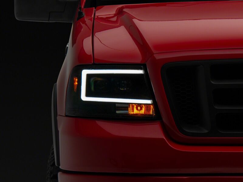 Raxiom 04-08 Ford F-150 Axial Series Projector Headlights- Black Housing- Clear Lens - T569352 - additional view 8