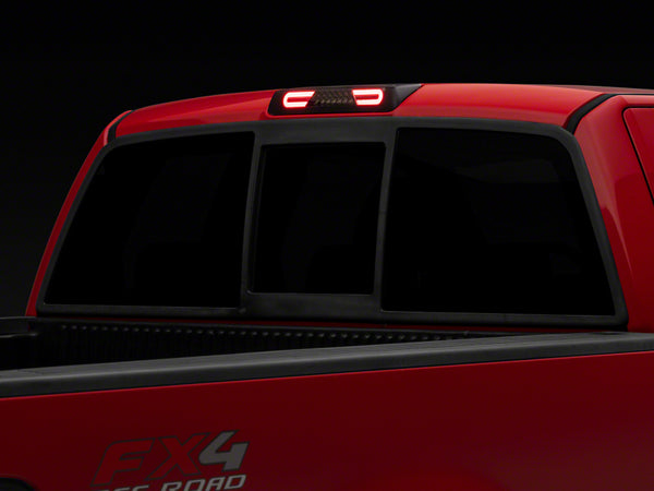 Raxiom 04-08 Ford F-150 Axial Series LED Ring Third Brake Light- Smoked - T577767 for 2004-2008 Ford F 150 - front view