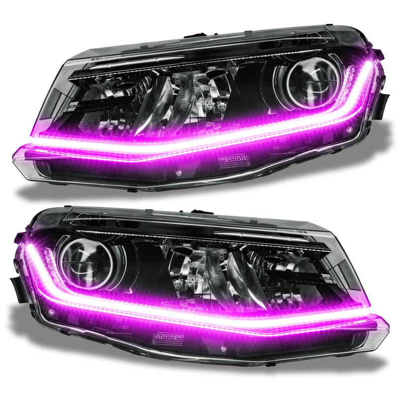 Oracle 16-21 Chevy Camaro Surface Mount DRL Modules - ColorSHIFT w/ Simple Controller SEE WARRANTY - 1297-504