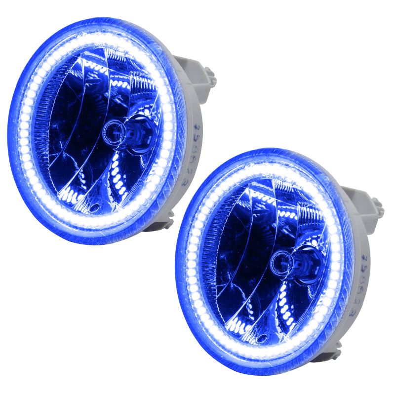 Oracle Lighting 07-13 Chevrolet Avalanche Pre-Assembled LED Halo Fog Lights -Blue SEE WARRANTY - 7002-002