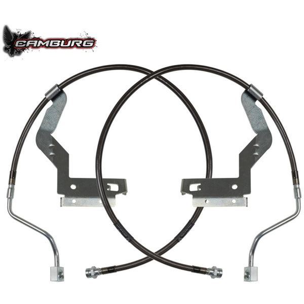 Camburg 17-24 Ford F-250/350 4wd Extended Front Brake Line Kit (+3.5in. / 33.5in.L) - CAM-130026 for 2017-2024 Ford F 250 - f