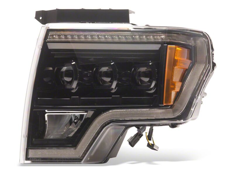 Raxiom 09-14 Ford F-150 CXR Series LED Projector Headlights- Black Housing- Clear Lens - T593907 - close-up view 11