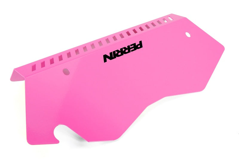 Perrin 2022+ Subaru WRX Pulley Cover - Hyper Pink - PSP-ENG-153HP