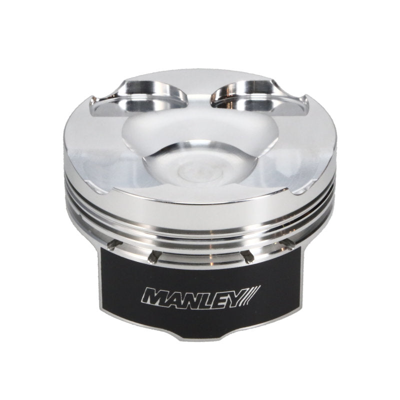 Manley 15+ Subaru FA20 WRX 86.25mm +.25mm Over Size Bore 10:1 Dish Piston Set with Rings - 632702C-4