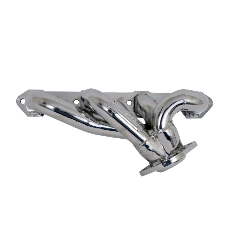 BBK 87-95 Ford F150 Truck 5.0 302 Shorty Unequal Length Exhaust Headers - 1-5/8 Silver Ceramic - 35100