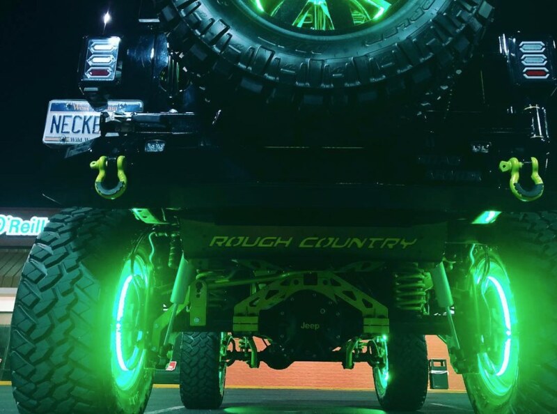 Oracle LED Illuminated Wheel Ring 3rd Brake Light - ColorSHIFT w/o Controller SEE WARRANTY - 4211-334