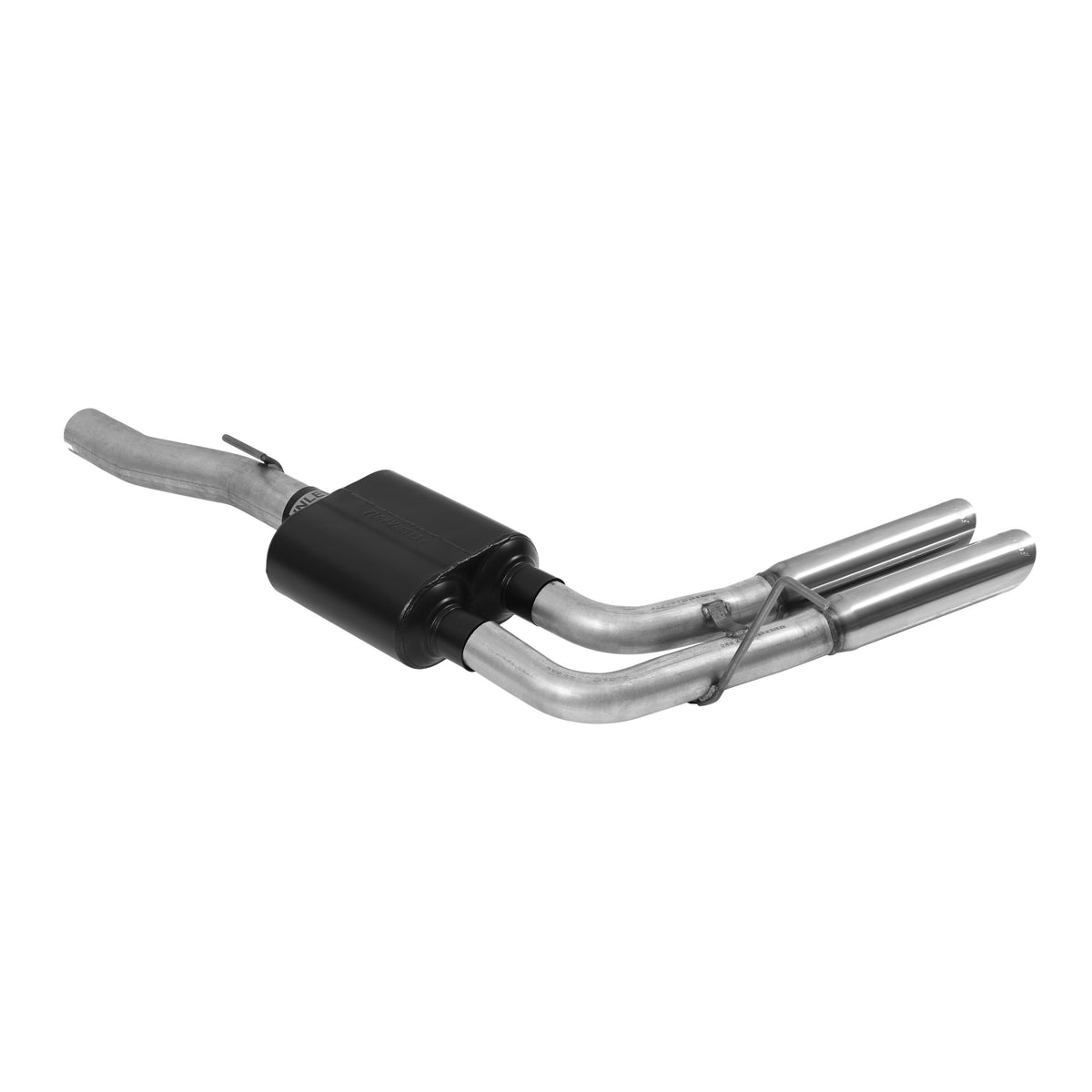 Flowmaster American Thunder Cat-Back Exhaust System - 2004-2005 Dodge Ram 1500 - Dual Out - 3"x12.875" - 3" Inlet - Aluminized - Fits 2.5" Pipe - 17398 - 5
