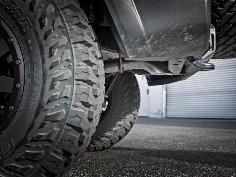 aFe MACH Force-Xp 2.5in 409SS Axle-Back Hi-Tuck Exhaust System 18-20 Jeep Wrangler (JL) V6 3.6L - 49-48075