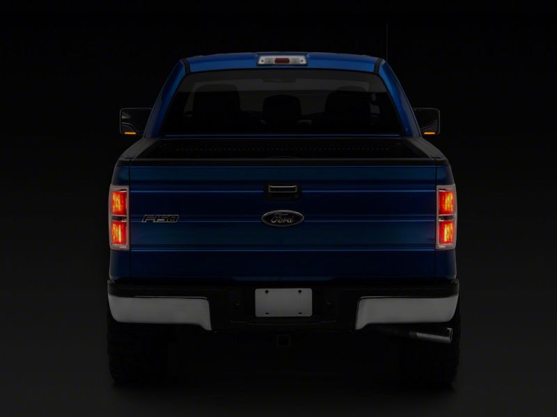 Raxiom 04-14 Ford F-150 Axial Series Side Mirror LED Turn Signal Lights- Smoked - T542597