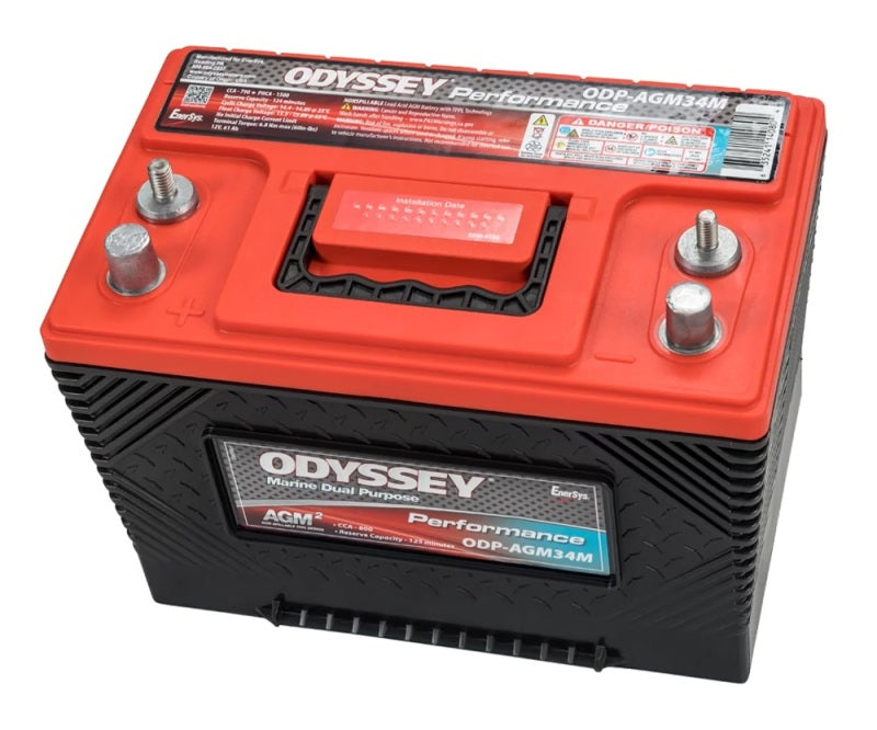 Odyssey Battery Marine/RV Performance AGM Battery (34M-710) - ODP-AGM34M by Odyssey Battery - detail view