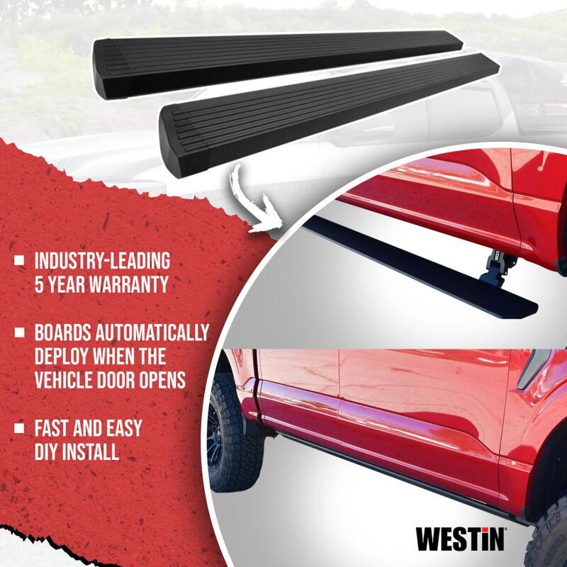 Westin 09-18 Dodge RAM 1500 Quad Cab Pro-e Electric Running Boards - 29-23555