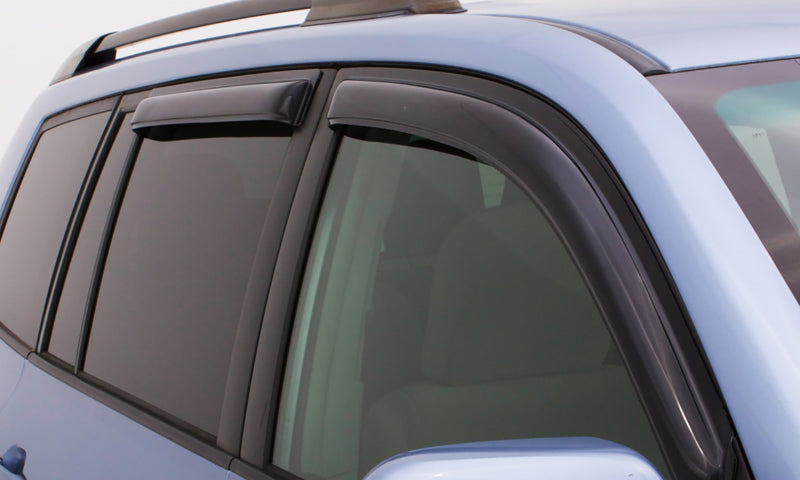 AVS 20-21 Ford Explorer Ventvisor Outside Mount Window Deflectors 4pc - Smoke - 94711
