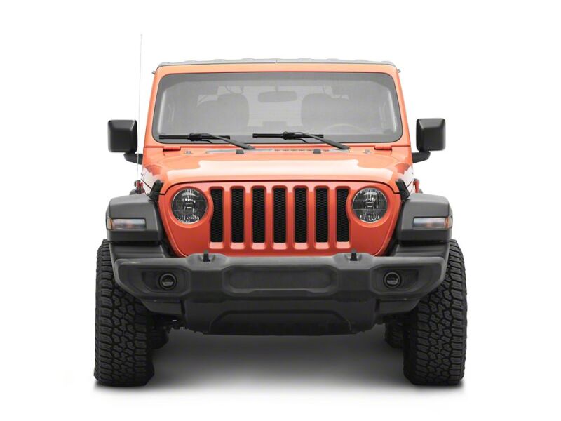 Raxiom 18-26 Jeep Wrangler JL LED Fog Lights with Amber Turn Signal - J227424 - close-up view 10