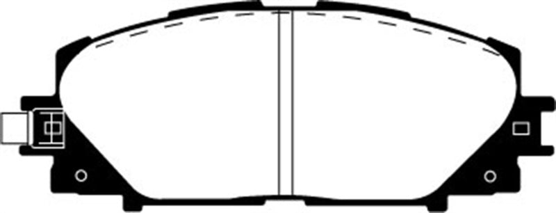 EBC 06+ Toyota Yaris 1.5 Greenstuff Front Brake Pads - DP21817