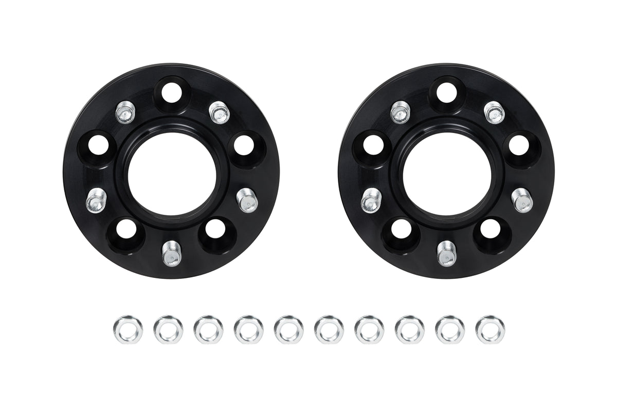 Eibach Pro-Spacer System 25mm Black Spacer - 15+ Ford Mustang Ecoboost / V6 / GT - S90-4-25-063-B