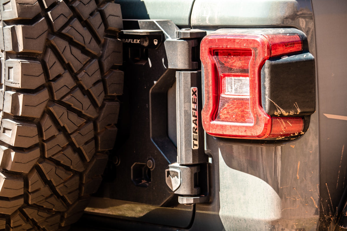 Teraflex JL Alpha HD Hinged Spare Tire Carrier Ki