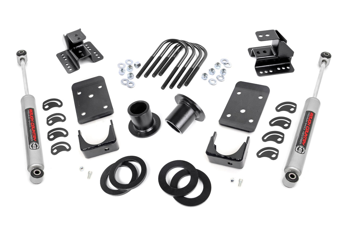 Lowering Kit | Spr Drop | 1-2&quot;FR | 4&quot;RR | Chevy/GMC 1500 (07-13)