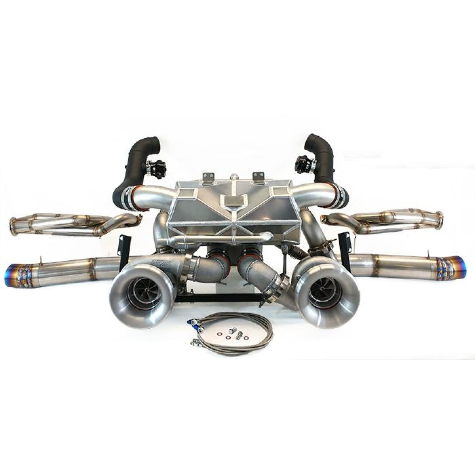 ETS 2008-2019 Nissan GTR Front Facing Drag Turbo Kit - GT-R