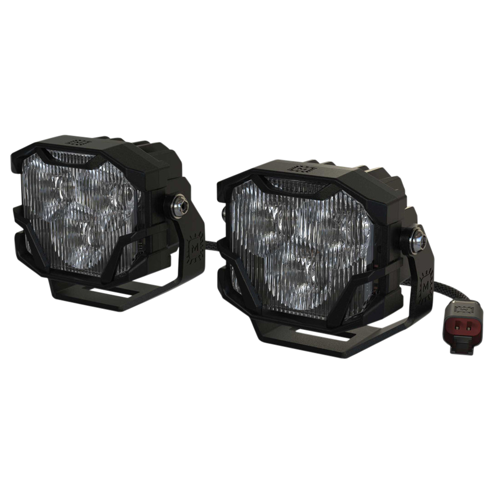 Morimoto - 4B NCS LED PODS SAE WIDE/WHITE SET - BAF005
