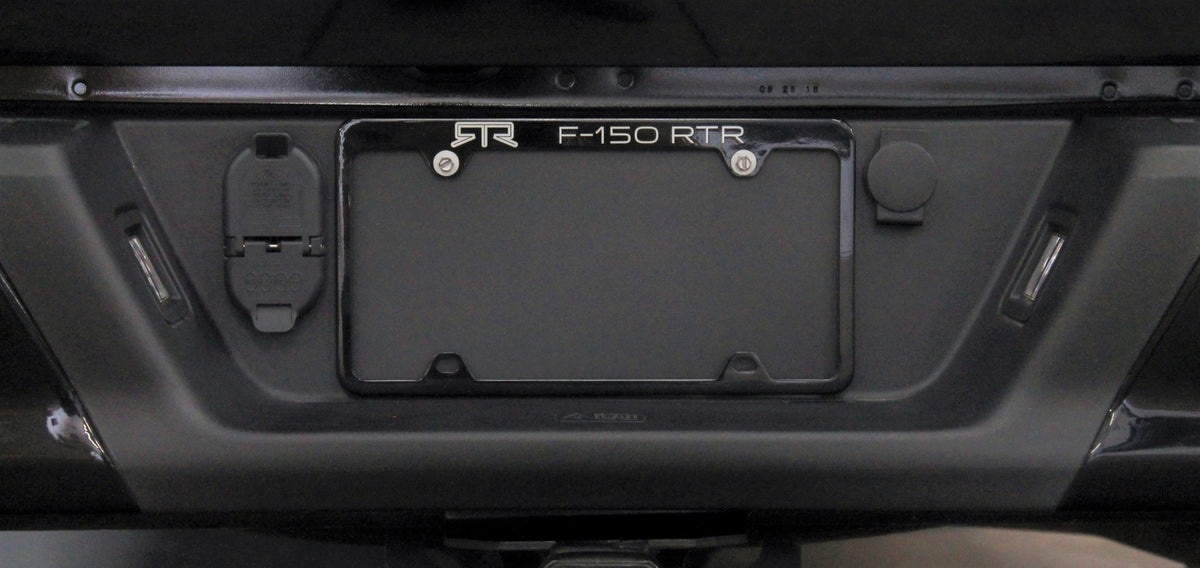 F-150 RTR License Plate Frame