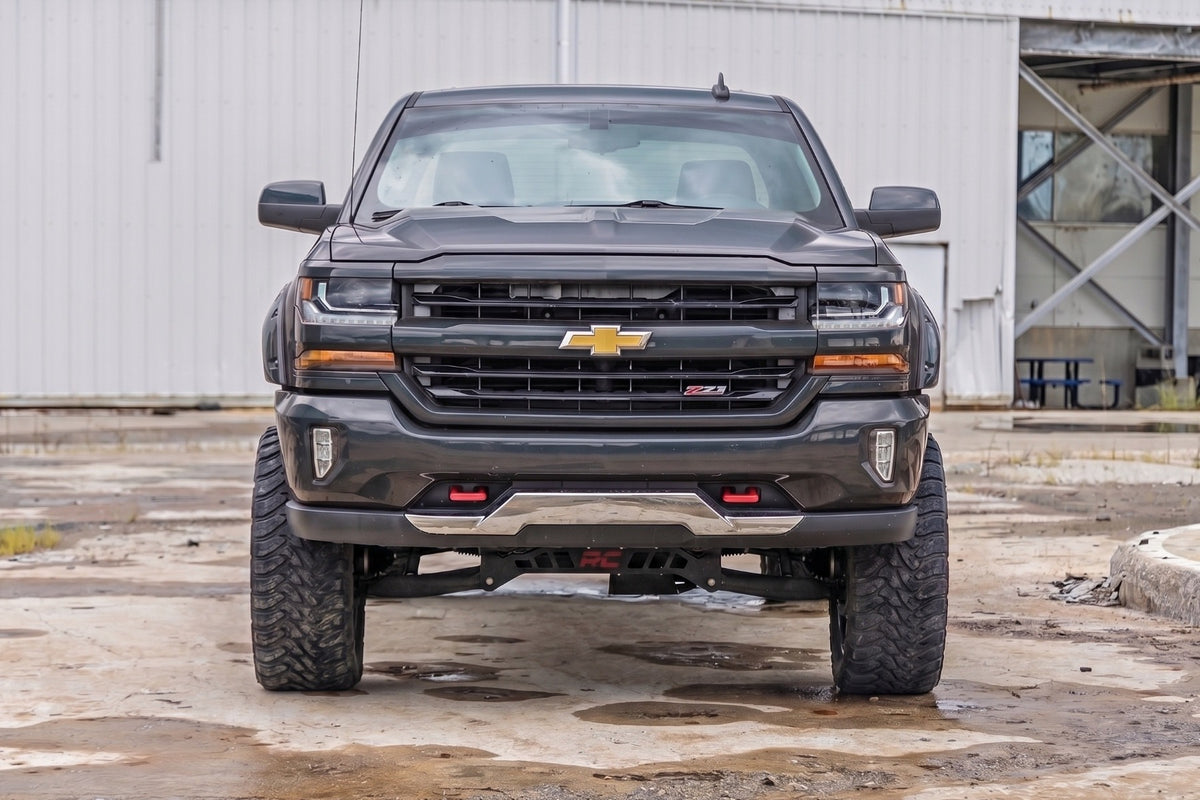 Fender Flares GPA - Pocket Fender Flares - 6'7" & 8' Bed - Chevy Silve