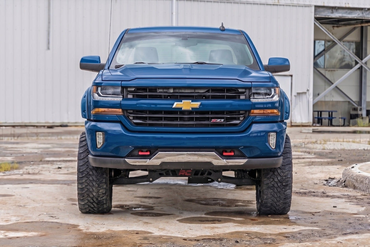 Fender Flares GA0 - Pocket Fender Flares - 5'9" Bed - Chevy Silverado 