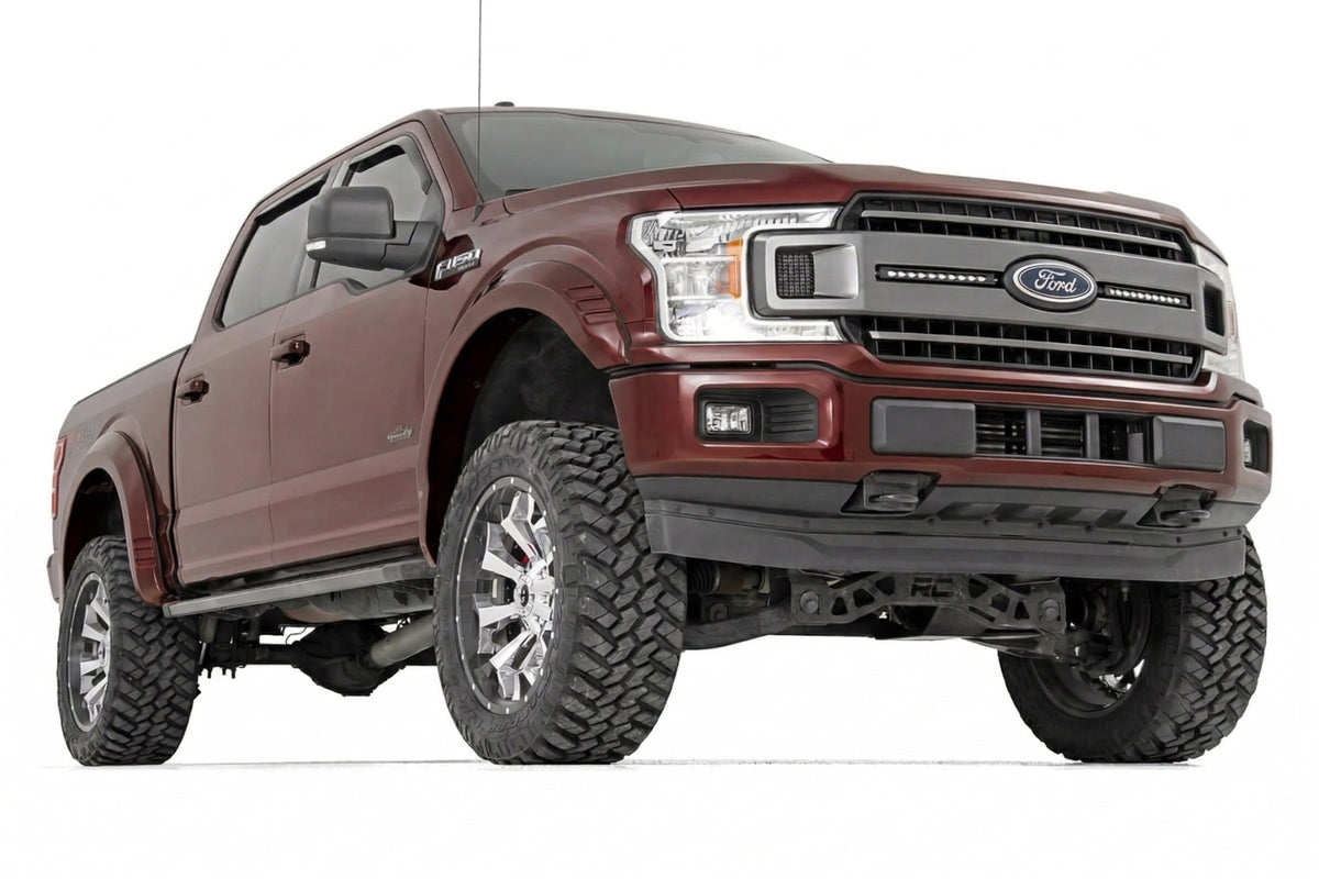 SF1 Fender Flares E2 Magma Red - Ford F-150 (2018-2020)