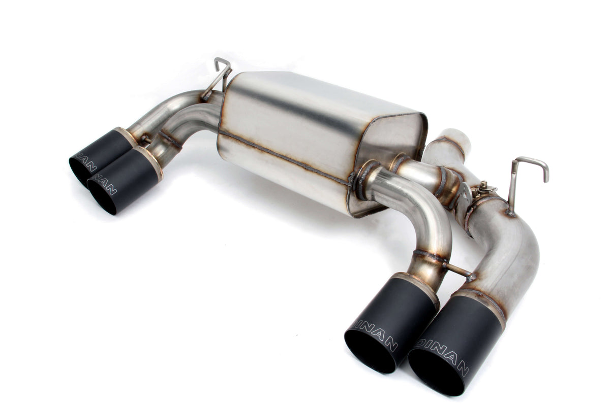 Dinan - Free Flow Axle-Back Exhaust - 2016-2018 BMW M2 - D660-0056-BLK