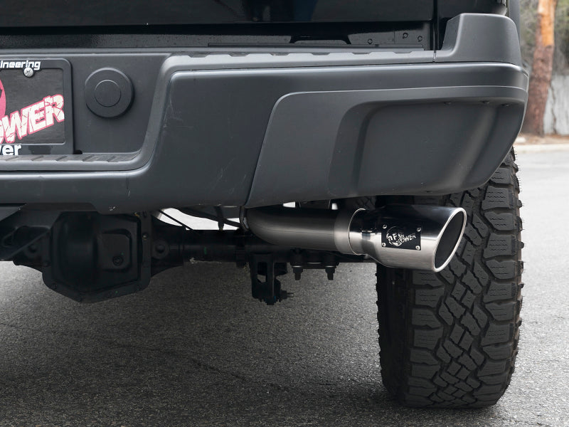 aFe MACH Force-Xp 3.0in 304 SS Cat-Back Exhaust w/ Polished Tip 17-18 GM Colorado/Canyon - 49-44097-P